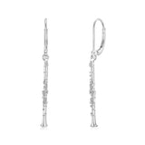 Sterling Silver Microphone  Saxophone Accordion  Clarinet Guitar Harp Leverback Earrings Gifts for Music Lovers