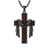Sterling Silver Cross Pendant Necklace Christian Religious Jewelry Gifts for Anniversary