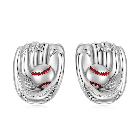 Sterling SilverHockeyBasketball Softball Football Volleyball Pickleball Soccer Baseball Tennis Stud Sport Earrings
