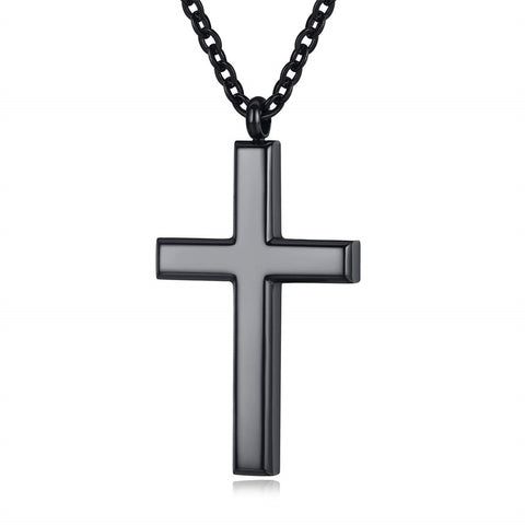 Stainless Steel Cross Pendant Necklace