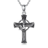 Sterling Silver Medusa Goddess Hand & Heart Ma’at Goddess Nefertiti Goddess Religious Pendant Necklace