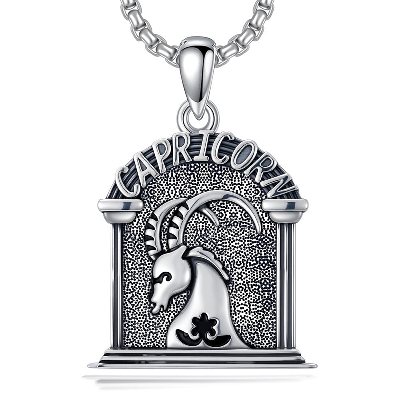 Sterling Silver Constellation Celestial Pendant Necklace