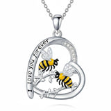 Sterling Silver Mother Daughter Squirrel Monkey Butterfly Bee Owl Necklace Engraved I Love You Forever