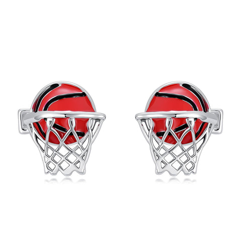Sterling SilverHockeyBasketball Softball Football Volleyball Pickleball Soccer Baseball Tennis Stud Sport Earrings