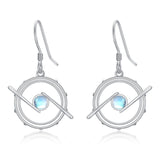 Sterling Silver Piano Drum Trumpet Music Dangle Earrings for Women