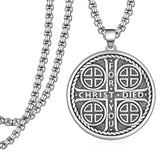 14K Gold Plated  Cross Necklace Religious Amulets Jewelry Gifts