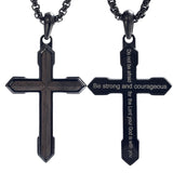14K Gold Plated Wooden Cross Necklace  Christian Jewelry Gifts for Men