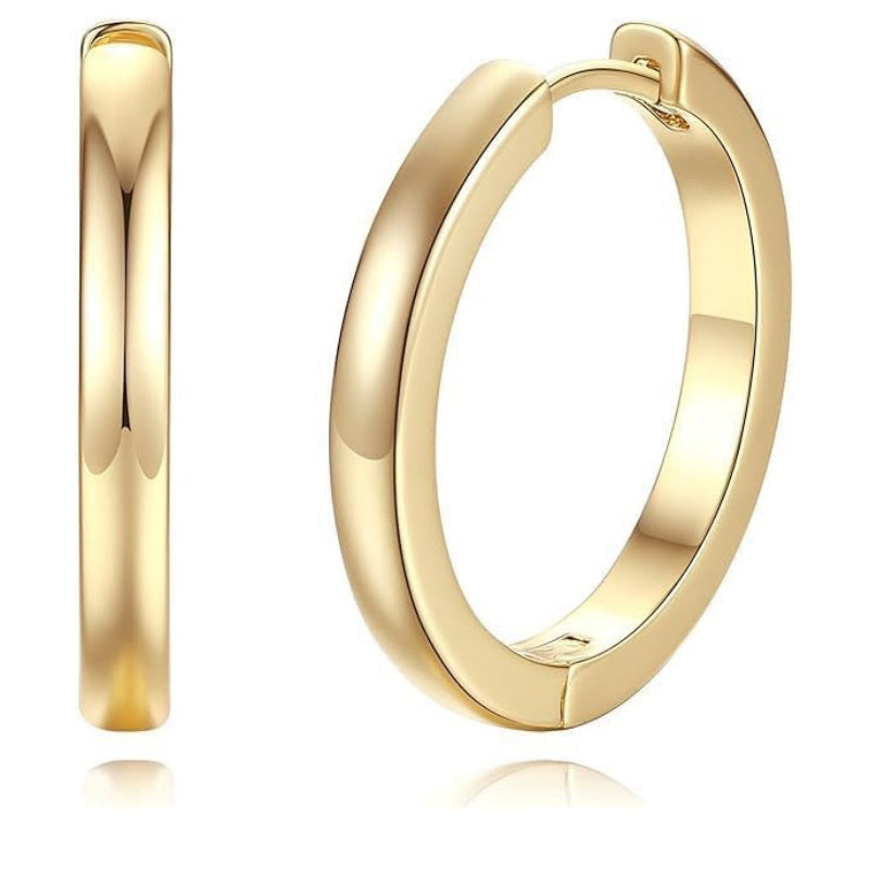 14K Gold Plated Hoop Earring for Women