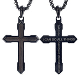 14K Gold Plated Wooden Cross Necklace  Christian Jewelry Gifts for Men