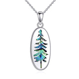 Mountain Necklace for Women  Silver Nature Necklace Jewelry Gift for Skiers, Hikers, Campers, Climbers and Nature Lovers