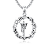 Sterling Silver Cross Pendant Necklace Christian Religious Jewelry Gifts for Anniversary