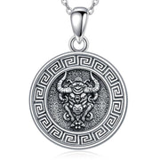 Sterling SilverBull Pendant Necklace