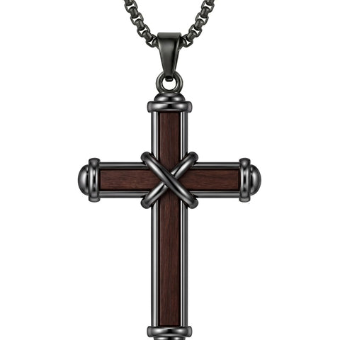 Sterling Silver Cross Pendant Necklace Christian Religious Jewelry Gifts for Anniversary