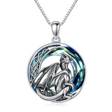 Sterling Silver Dragon Eagle Lion Tiger Wolf Pendant Necklace