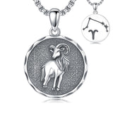 Sterling Silver Constellation Celestial Pendant Necklace Astrology Jewelry Birthday Gifts Christmas