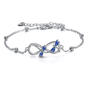 Dragonfly Bracelet for Women 925 Sterling Silver Bracelet Jewelry Gifts for Mother Daughter Sister Grandma