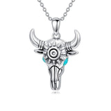 14K Gold Plated Turquoise Cross Pendant Necklace