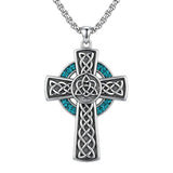 Sterling Silver Cross Pendant Necklace Christian Religious Jewelry Gifts for Anniversary