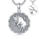 Sterling Silver Constellation Celestial Pendant Necklace Astrology Jewelry Birthday Gifts Christmas