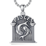 Sterling Silver Constellation Celestial Pendant Necklace