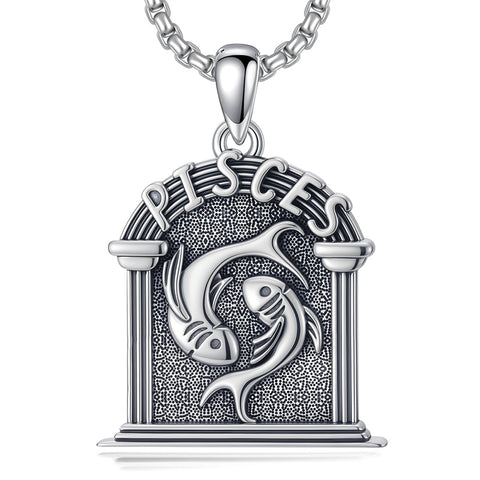 Sterling Silver Constellation Celestial Pendant Necklace