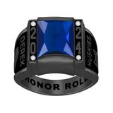 Sterling Silver Personalized High School University College Class Ring for Men