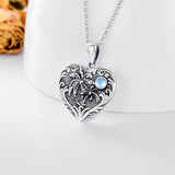 925 Silver Heart Shaped Locket Necklace That Holds Pictures Photo Keep Someone Near to You Custom  Lockets Jewelry Personalized Letters Engraving