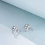 925 Sterling Silver Medical Symbol Studs Earrings Graduation Jewelry Gifts for  Nurse Doctor RN Student