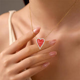 Sterling SilverTurquoise Red Coral Lapis Lazuli Malachite Paperclip Chain Necklace