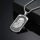 Sterling Silver Tiger Eagle Lion Dragon Phoenix Necklace for Men Animal Jewelry Gifts for Chrismas Birthday