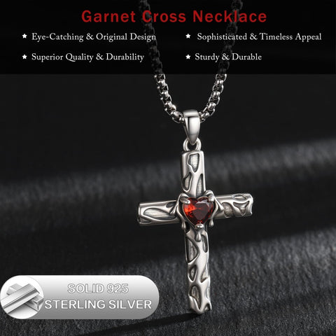 14K Gold Plated Cross Pendant Necklace Protection Jewelry Religious Gift