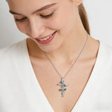 14K Gold Plated Turquoise Turtle Dragonfly Hummingbird Pendant Necklace