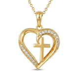 14K Gold Plated Cross Necklaces for Women Faith Jewelry for  Anniversary Christmas Birthday Mother's Day