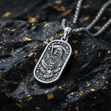 Sterling Silver Memento Mori Tree of Life Anubis Pendant Viking Amulet   Protection Pendant Necklace Egyptian Jewelry