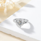 10K Gold 14K Gold 18K Gold Heart  Personalized Photo Engraved Ring