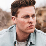 Sterling Silver Feather Arrowhead Axe Hoop Earrings