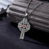 Sterling Silver Cross Pendant Necklace Christian Religious Jewelry Gifts for Anniversary