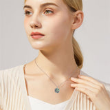 Sterling Silver Blue Jay Eagle Phoenix Owl Pendant Necklace for Women