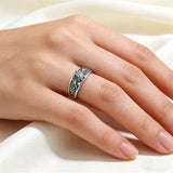 Sterling Silver Turquoise  Dragonfly Hummingbird Turtle Butterfly Mountain Celtic Knot Lotus Ring  Gifts for Women