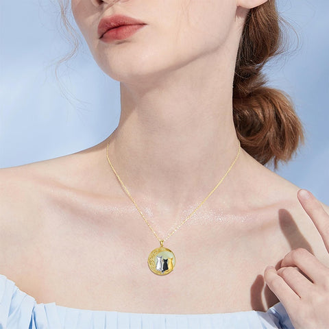 14K Gold Plated Natural Jade Hummingbird Cat Dragonfly Butterfly Bee Pendant Necklace for Women