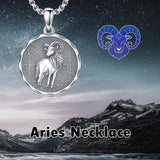 Sterling Silver Constellation Celestial Pendant Necklace Astrology Jewelry Birthday Gifts Christmas