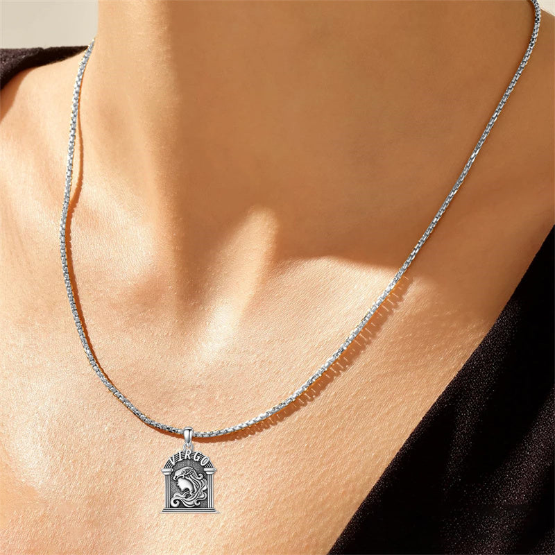 Sterling Silver Constellation Celestial Pendant Necklace