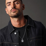 Sterling Silver Constellation Celestial Pendant Necklace