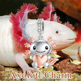 Sterling Silver Otter Squirrel Elephant Axolotl Charm Beads