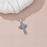 Sterling Silver Medusa Goddess Hand & Heart Ma’at Goddess Nefertiti Goddess Religious Pendant Necklace