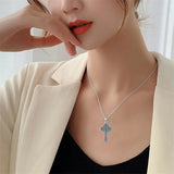 Sterling Silver Medusa Goddess Hand & Heart Ma’at Goddess Nefertiti Goddess Religious Pendant Necklace