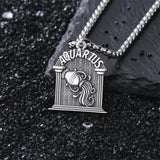 Sterling Silver Constellation Celestial Pendant Necklace