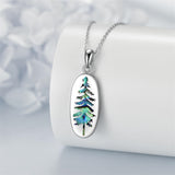 Mountain Necklace for Women  Silver Nature Necklace Jewelry Gift for Skiers, Hikers, Campers, Climbers and Nature Lovers