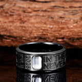 Sterling Silver Personalized High School College Senior Graduation Class Ring for Men