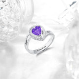 Sterling Silver Personalized Birthstone Engraved High School College Class Ring Graduation Jewelry